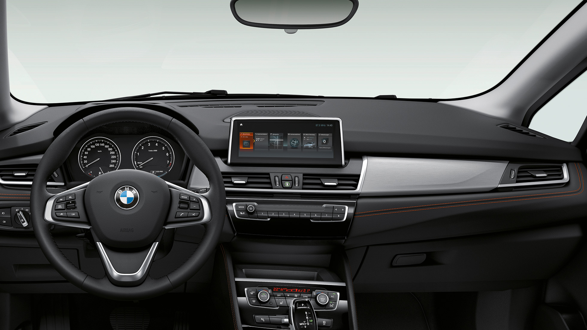 Cockpit BMW 2 Series Active Tourer Model Sport Line 220i F45 2018 