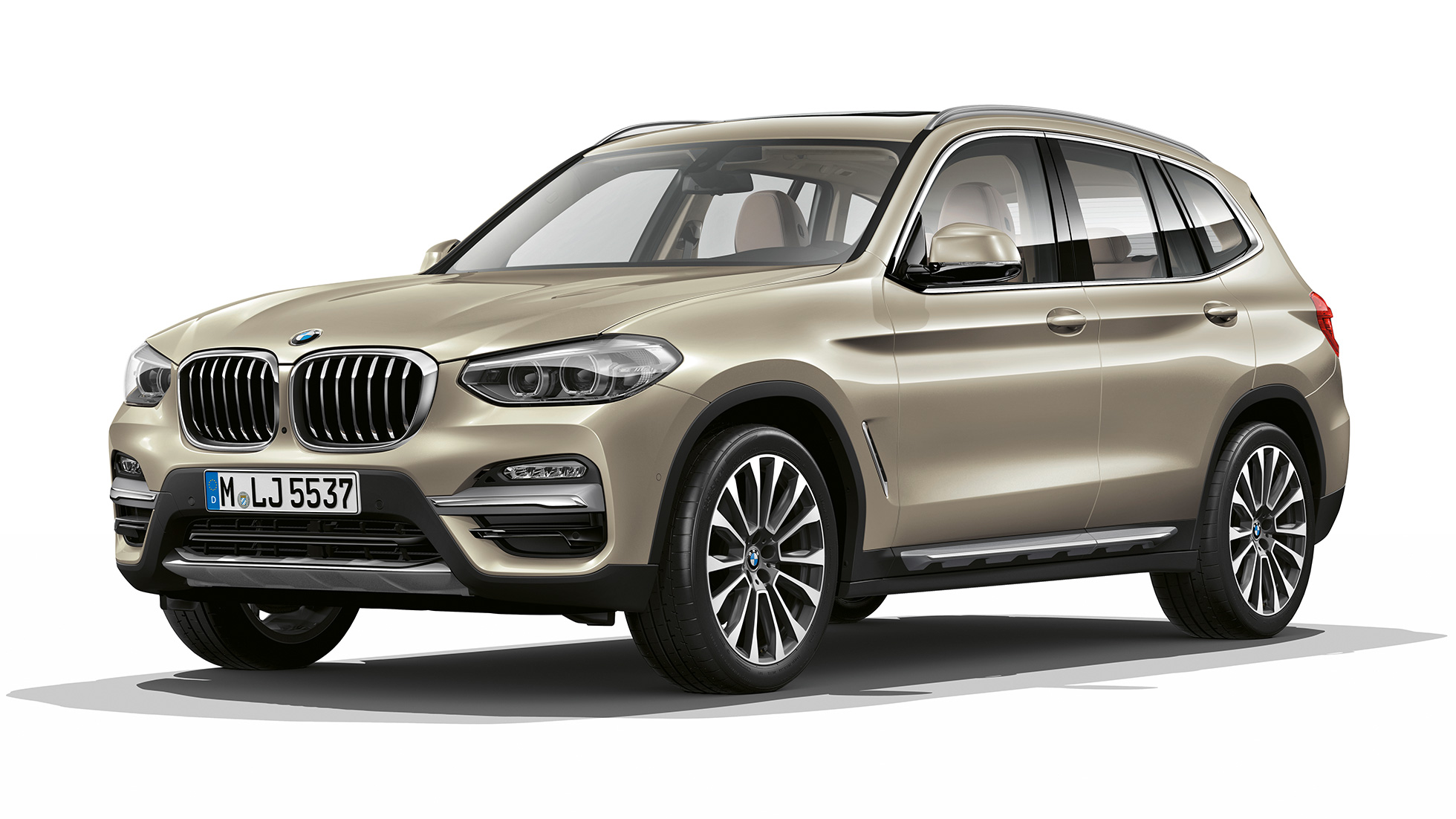 BMW X3 M40i, Model Luxury Line, three-quarter front shot