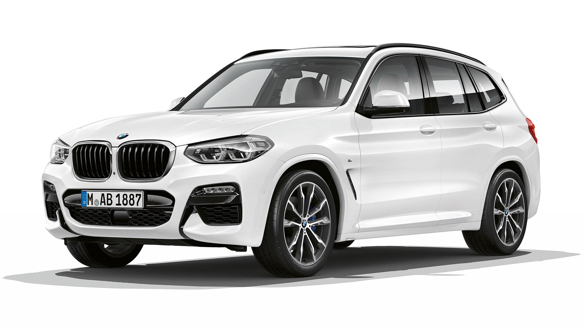 BMW X3 M40i, Model M Sport, three-quarter front shot