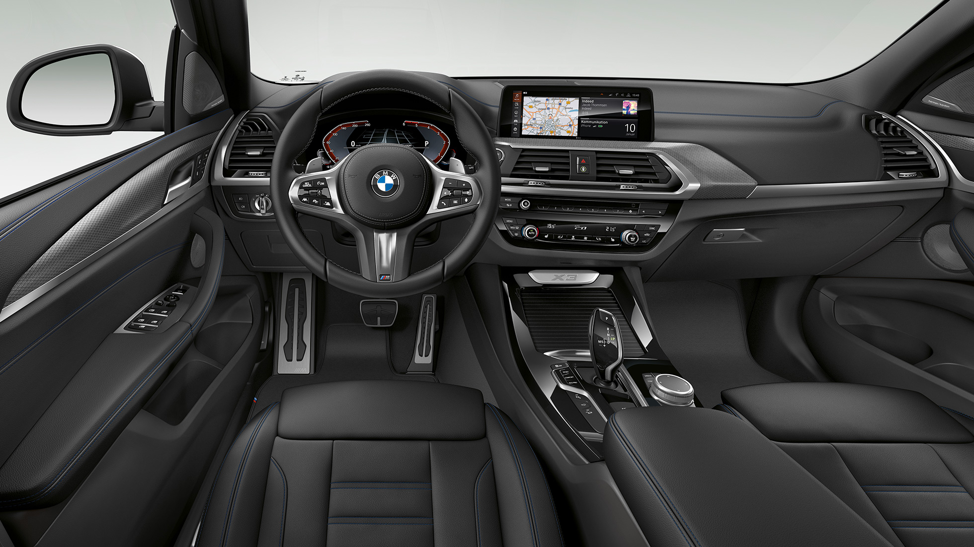 BMW X3 M40i, Model M Sport, interior